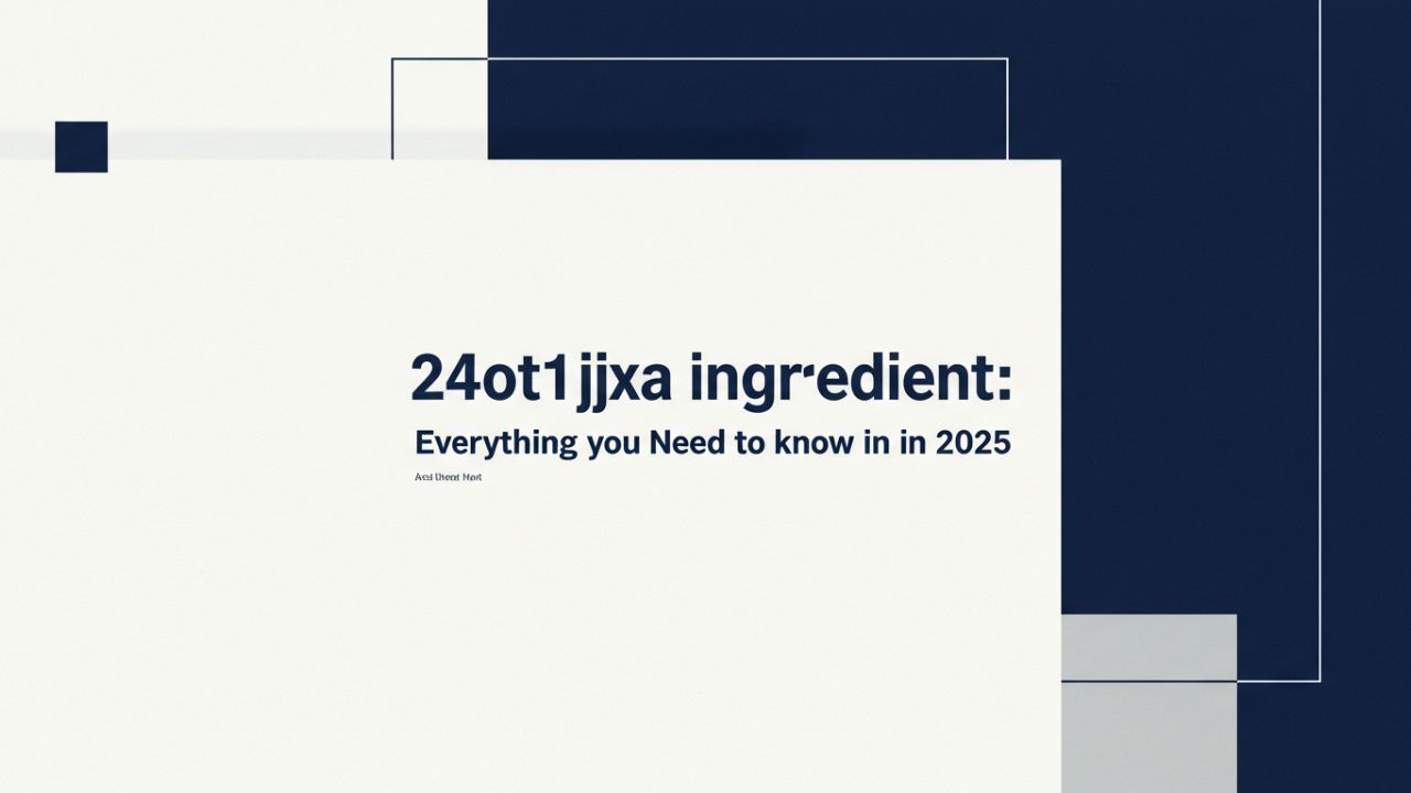 24ot1jxa ingredient
